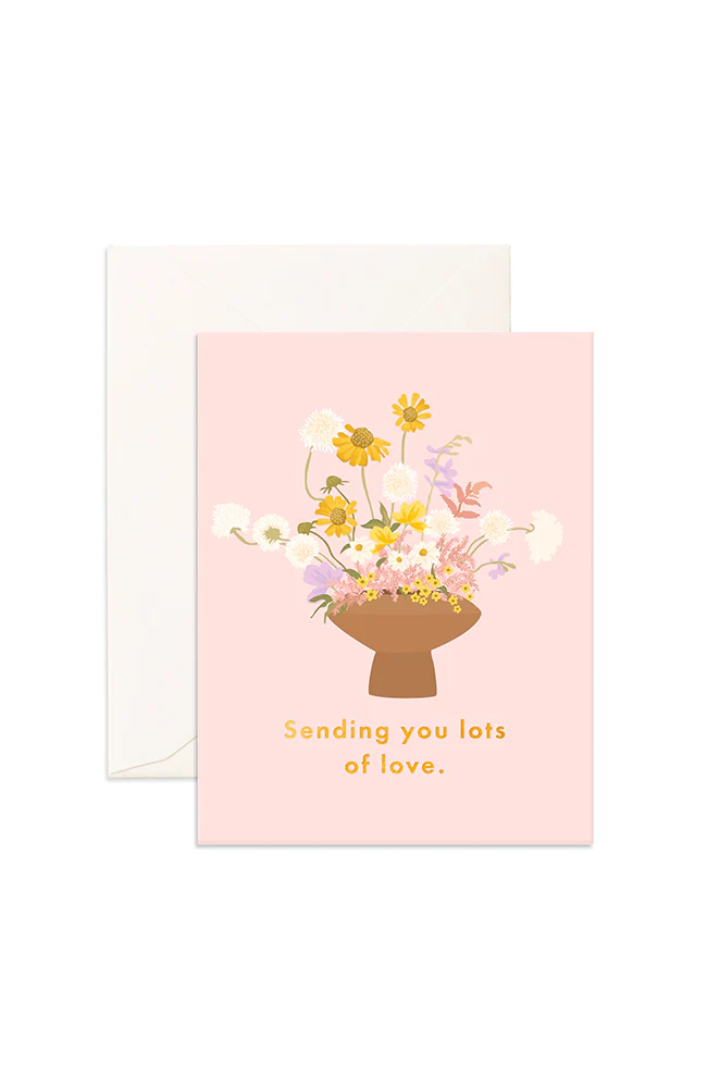 Sending You Lots Of Love Greeting Card